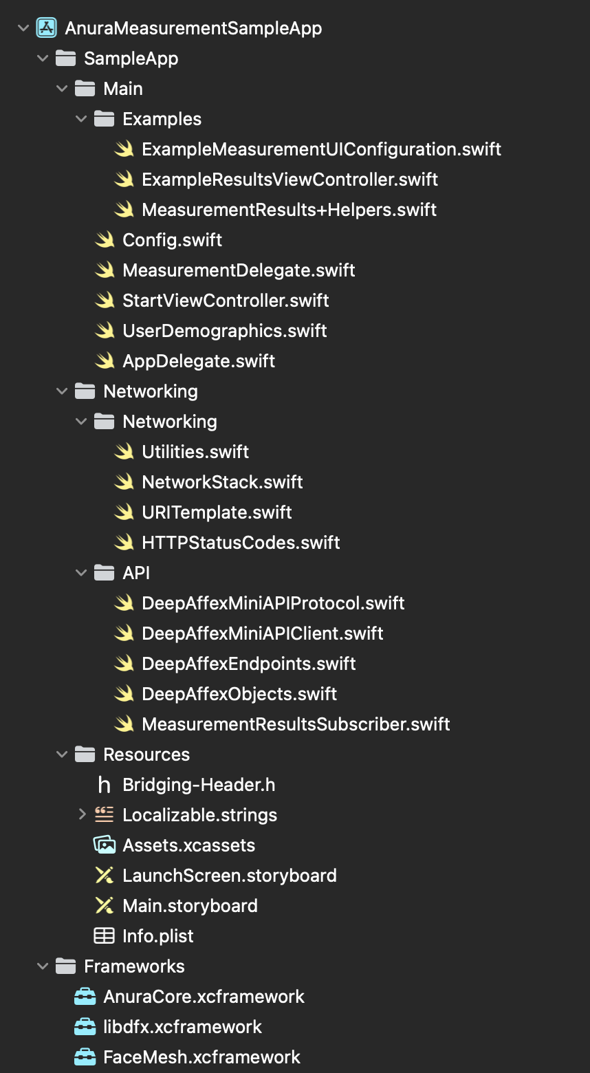 iOS Sample Project