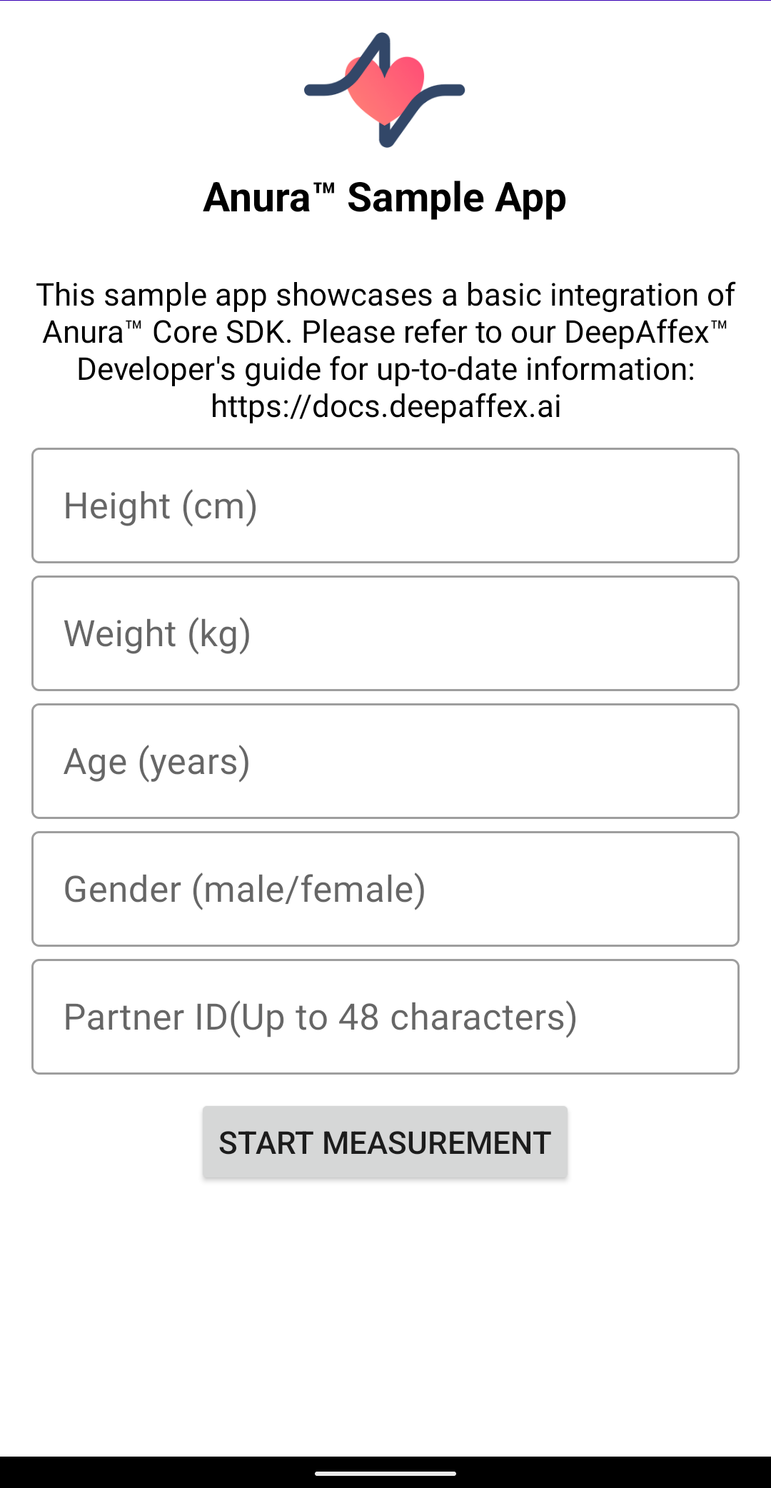 Enter Demographics
